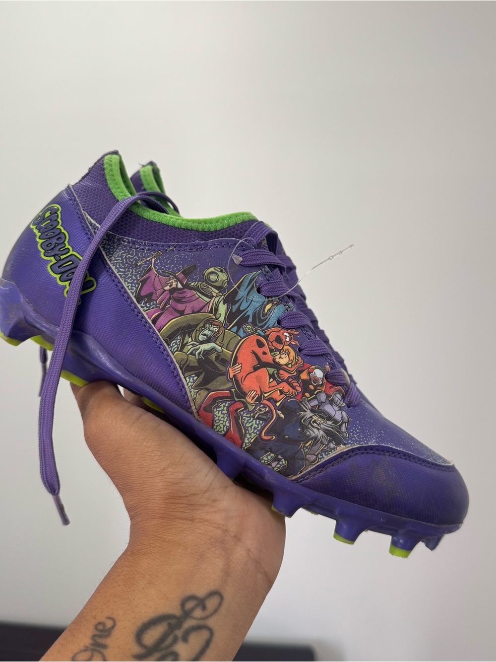 Phenom Scooby Doo Football Cleats Kids size 6